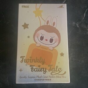 POPLAND Exclusive Twinkly Fair Tale Labubu Plush Card Holder Blind Box